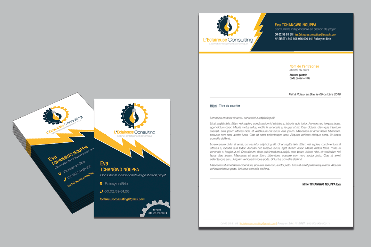 L'Eclaireuse Consulting - Papeterie