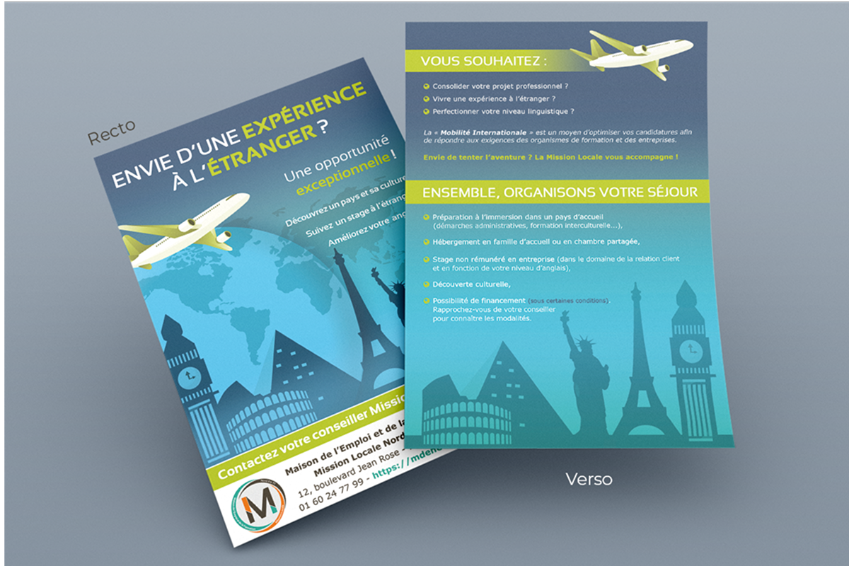 MDENE77 - Mobilité internationale flyer