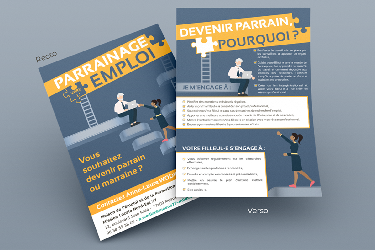 MDENE77 - Parrainage flyer